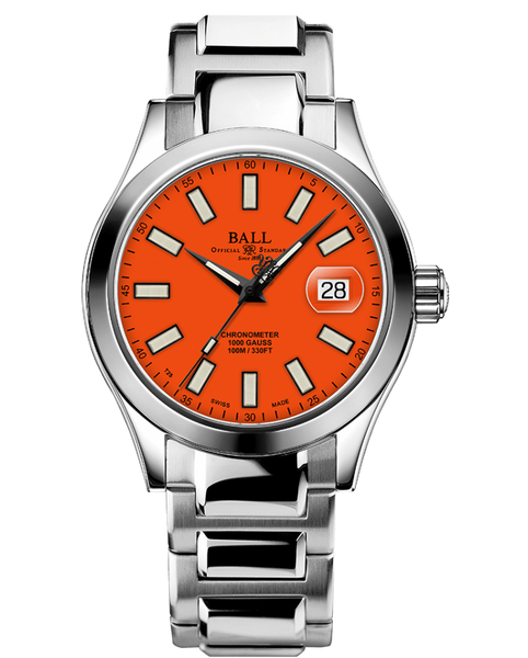 Ball NM9026C-S39CJ-OR Engineer III Marvelight Chronometer 40mm Orange