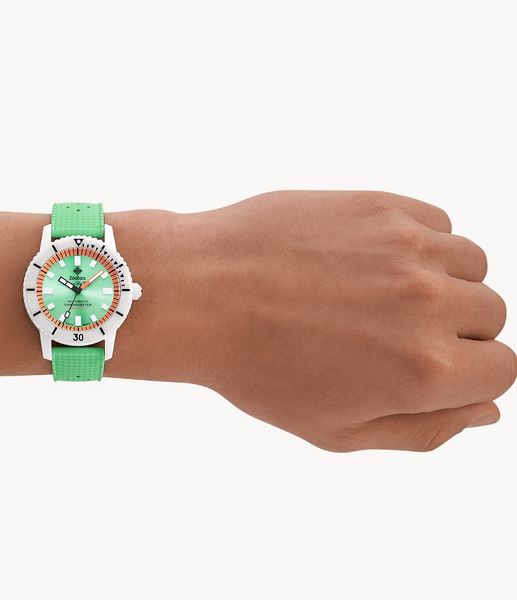 Zodiac ZO9592 Super Sea Wolf Ceramic Compression Rubber Strap