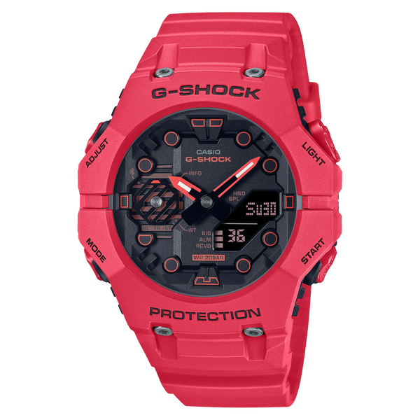 G-Shock GAB001-4A Analog-Digital Carbon Core Bluetooth Red