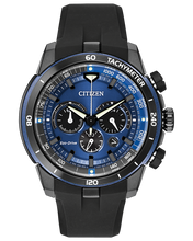 Citizen Eco-Drive CA4155-12L Ecosphere Blue Chronograph Solar // Pre-Owned