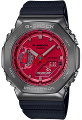 G-Shock GM2100B-4A Metal Clad Casioak Red
