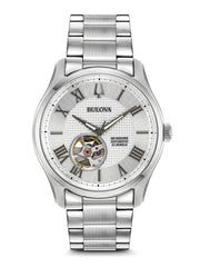 Men's Classic Automatic Watch  98A207 + + Free Travel Clock & Picture Frame Clock