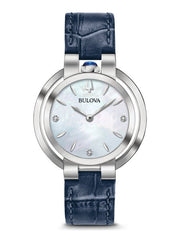 Bulova Rubaiyat Women's Watch 96P196 + Free Travel Clock & Picture Frame Clock