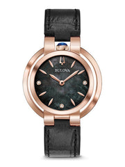 Bulova Rubaiyat Women's Watch 97P139 + + Free Travel Clock & Picture Frame Clock
