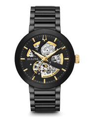 Bulova Men's Modern Automatic 98A203 + Free Travel Clock & Picture Frame Clock
