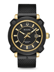 Bulova Special GRAMMY® Edition Men's Precisionist Watch 98B303 + Free Travel Clock & Picture Frame Clock