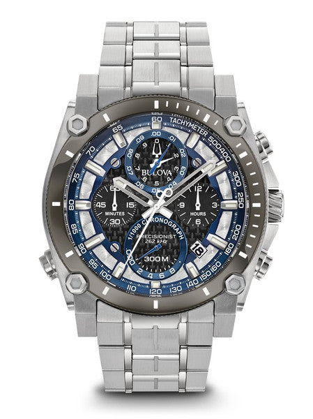 Bulova Men's  Precisionist Chronograph Watch- 98B316