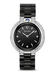 Bulova Rubaiyat Women's Watch 98R266 + Free Travel Clock & Picture Frame Clock