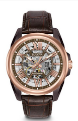 Bulova Automatic Collection 98A165 + Free Travel Clock & Picture Frame Clock