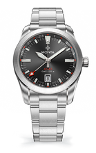 Monta Atlas GMT 24-Hour With Date Charcoal Dial // Pre-Owned
