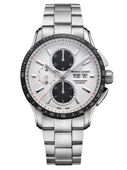 Maurice Lacroix PT6038-SSL2H-130-A Pontos S Chronograph 43mm White Dial