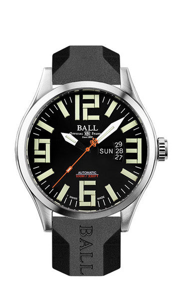 Ball NM2050C-P1A-BK Engineer Master II Aviator Oversize Rubber Strap