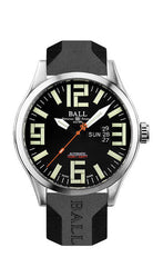 Ball NM2050C-P1A-BK Engineer Master II Aviator Oversize Rubber Strap