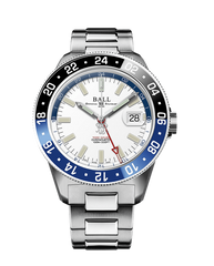 Ball DG3006C-S3CJ-WH Engineer III Jet Set GMT White Dial
