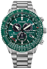 Citizen CB5004-59W Eco-Drive PCAT Promaster Radio Controlled Green Dial