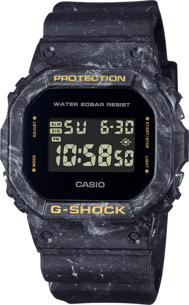 G-Shock DW5600WS-1 Smokey Sea Face Series Square