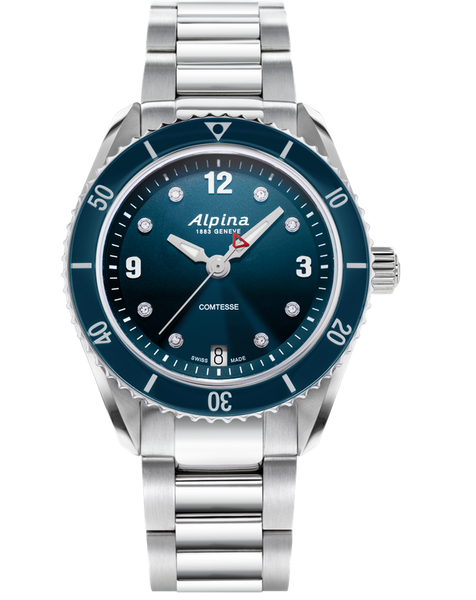 Alpina AL-240ND3C6B Alpiner Comtesse Sport Quartz Blue Bracelet