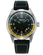 Alpina AL-247BBG4S6 Startimer Pilot Quartz GMT Black Dial