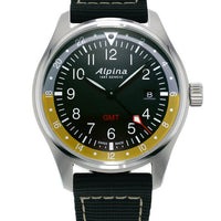 Alpina AL-247BBG4S6 Startimer Pilot Quartz GMT Black Dial