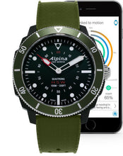 Alpina SEASTRONG HOROLOGICAL SMARTWATCH AL-282LBGR4V6