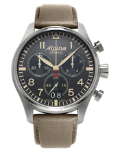 Alpina STARTIMER PILOT BIG DATE CAMOUFLAGE GREY AL-372BGR4S6
