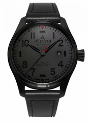Alpina AL-525GG4FBS6 Startimer Pilot Shadow Line Automatic Black Dial