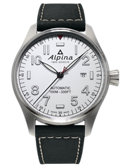 Alpina AL-525S4S6 Startimer Pilot Automatic White Dial
