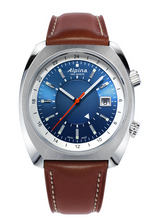 Alpina AL-555LNS4H6 Startimer Pilot Heritage Blue Sunray Dial