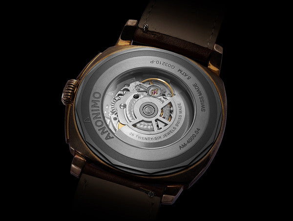 Anonimo EPURATO Automatic Bronze Case Anthracite Sunray Dial  AM-4000.04.441.W88