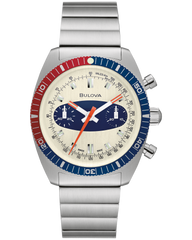 Bulova 98A251 Surfboard Chronograph A Stainless Steel Watch Limited Edition