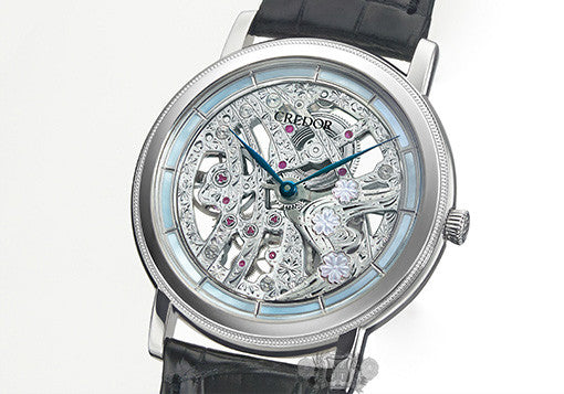 Credor 40th Anniversary Signo Cherry Blossoms Skeleton GBBD965