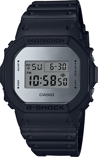 Casio G-Shock Classic Digital Mirror Face  DW-5600BBMA-1