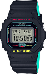 Casio G-Shock Classic Breezy Rasta Color DW5600CMB-1