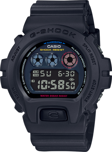 G-Shock DW6900BMC-1 Neo Tokyo 3 Dial