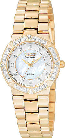 Citizen Ladies Eco-drive 40 Diamond Rose Gold EP5833-58D