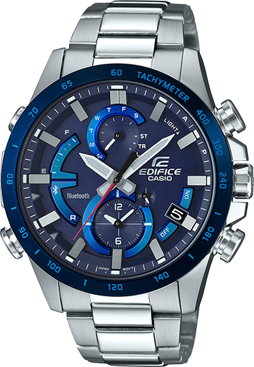 Casio Edifice Solar Super LED Bluetooth Chronograph EQB900DB-2A