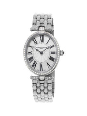 Frederique Constant FC-200MPW2VD6B Classics Art Deco Oval Mother of Pearl 76 Diamonds
