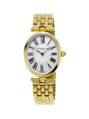 Frederique Constant FC-200MPW2V5B Classics Art Deco Oval Mother of Pearl Yellow Gold