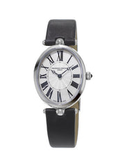 Frederique Constant FC-200MPW2V6 Classics Art Deco Oval Mother of Pearl Satin Strap