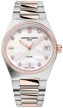 Frederique Constant FC-240MPWD2NHD2B Ladies Highlife Quartz Diamond Bezel