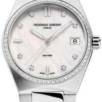 Frederique Constant FC-240MPWD2NHD6B Ladies Highlife Quartz Diamond Bezel
