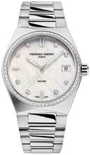 Frederique Constant FC-240MPWD2NHD6B Ladies Highlife Quartz Diamond Bezel