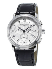 Frederique Constant FC-292MC4P6 Classics Quartz Chronograph Stainless Steel Silver Dial