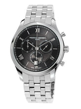Frederique Constant FC-292MG5B6B Classics Quartz Chronograph Stainless Steel Metal Bracelet Black Dial