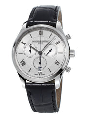 Frederique Constant FC-292MS5B6 Classics Quartz Chronograph Stainless Steel Silver Dial
