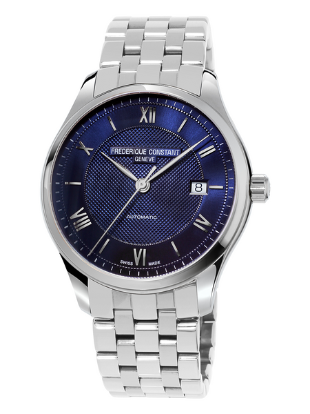 Frederique Constant FC-303MV5B4 Classics Index Automatic Stainless Steel Blue Dial