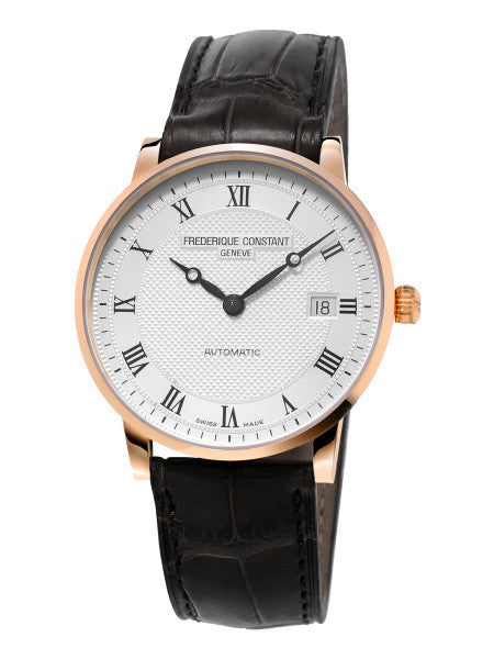Frederique Constant FC-316MC5B9 Classics Index Automatic Rose Gold Silver Dial