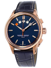 Frederique Constant Yacht Timer Regatta Countdown Rose Gold Blue Dial