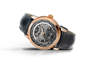 Frederique Constant FC-718DGMWM4H4 Classic Worldtimer Manufacture Rose Gold