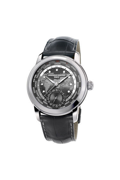 Frederique Constant FC-718DGWM4H6 Classic Worldtimer Manufacture Stainless Steel